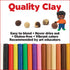 Faber-Castell World Colors Modeling Clay - Modeling Clay for Kids - Sensory Play...