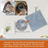 2024 New Multi-Purpose Wet and Dry Double-Layer Steel Wire Dishcloths, Multi-Purpose Steel Wire Dishcloths, Reusable, Suitable for Tableware, Stov...