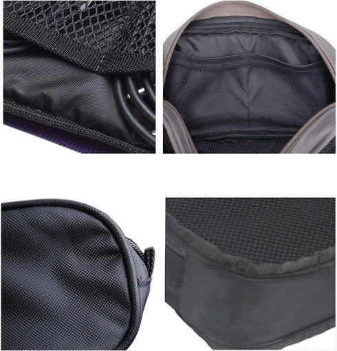 Universal Electronics Accessories Travel Organizer - Zipper Mesh Adapter Case for Laptop, Notebook, Tablet, Power, Mouse, Cord, USB Accessories - ...