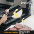 Silicone Stove Counter Gap Cover 21" by Kindga, Easy Clean Gap Filler Sealing Spills Between Kitchen Counter, Appliances,Stovetop, Oven, Washing M...