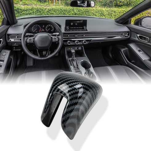 Gear Shift Knob Cover Compatible with 2022-2024 Honda Civic 11th Gen Interior Trim...