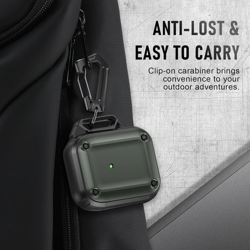 Maxjoy for AirPods 2nd Generation Case with Cleaner Kit,Powerful Magnetic,Drop-Proof and Wear-Resistant,Compatible with AirPods Case Cover for Men...