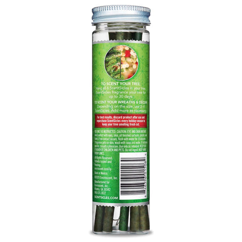 Scentsicles - 04314-024 Scented Christmas Ornaments for Christmas Tree, All Natural Holiday Air Freshener (White Winter Fir Holiday Fragrance) Inc...