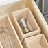 iDesign Renewable Paulownia Wood Collection Drawer Storage Organizer Bin, 3.3" x 5" x 2.5", Natural...