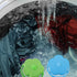 4 Pieces Reusable Washing Machine Lint Catcher Household Washing Machine Lint Mesh Bag Hair Filter Net Pouch Washer Hair Catcher (Green, Blue)...