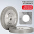 3''x 1/2''x 2/5'' Flat Diamond Grinding Wheel Grit 150 Grinding Hard Alloy Cutter, Glass, Tiles, Tungsten Sharpener and Ceramics for Grinder Cutte...