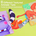FPVERA Baby Cloth Book Sensory Books for Babies 0+ Months Baby Book for Toddlers Infant Toys Newborn Soft Cloth Touch Feel Tummy Time Book with Mu...