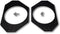 1 Pair - 4"x6" to 5.25" / Speaker Adapters Compatible with TJ LJ Jeep Wrangler - SPKBRK004...