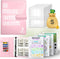 100 Envelopes A5 Money Saving Budget Binder with Cash Envelopes - Challenge Book to Save $5,050 (Pink)...