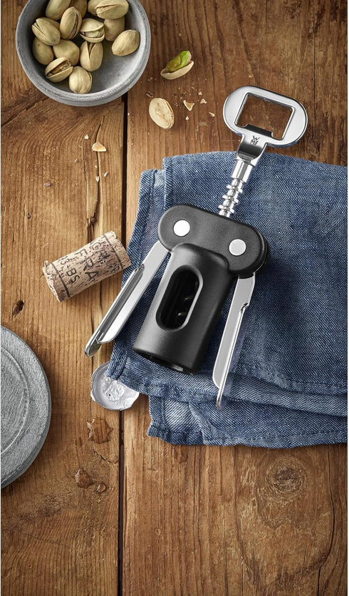WMF Clever & More Corkscrew with arms, Black...