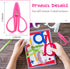 3 Pieces Mini Scissor Travel Scissors Tiny Small Scissors Portable Snips Scissors for Sewing Craft Scissors with Cover for Women Girls Embroidery ...