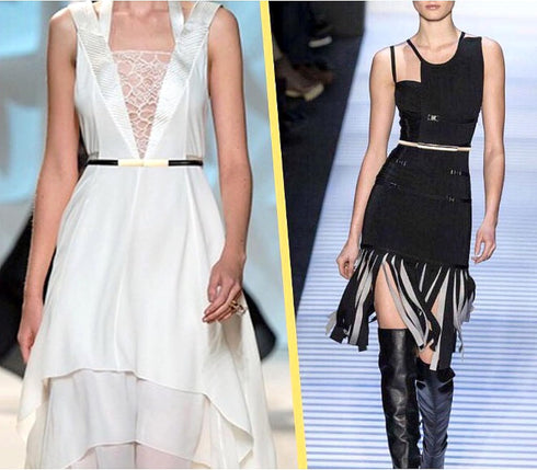 Women's Belt Dress Fashion Patent Leather Belts Adjustable Skinny Slim Belt Genuine Leather Gold Color Buckle Waistband...