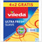 Vileda 142010 Soft Cloths, 30% Microfibre, Pack of 4 Plus 2 Free...