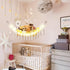 Stuffed Animal Hammock with LED Light, Toy Hammock for Stuffed Animals Storage for Kids Room Decor, Stuffed Animal Hammock Corner, White...