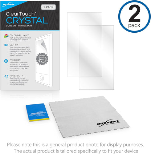 BoxWave Screen Protector Compatible with Bosch Blaze GLM400CL - ClearTouch Crystal (2-Pack), HD Film Skin - Shields from Scratches...
