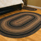 CWI Gifts Braided Ebony Heart Rug, 20 x 30...