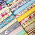 Quilting Fabric, Misscrafts Cotton Craft Fabric Bundle Squares Patchwork Pre-Cut Quilt Squares for DIY Sewing Scrapbooking Quilting Dot Pattern (5...