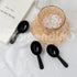 Framendino, 10 Pack Plastic Coffee Measuring Spoons Short Handle Scoops for Tea Sugar Cereal Milk Powder Spices Black 7g...