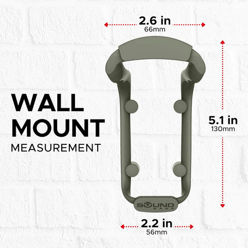 SOUND BASS Move Speaker Wall Mount Bracket, Weatherproof, Compatible with Sonos Move & Move 2, Including Mounting Accessories, Green...