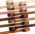 David angie Double Face Polyester Satin Ribbon Brown Series Silk Smooth Satin Ribbon 16mm 5/8" x 2 Yards/Roll Total 20 Yards for Gift Wrapping Bow...