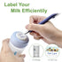 Maymom Write & Reuse Baby Bottle Labels for Daycare/Sealing Disc Compatible with Philips Classic Bottles, Maymom Screw Ring....