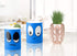 Cortunex Heat Changing Mug - 11 Oz Ceramic Color Changing Coffee Mug with A Funny Blue Sleepy Smiley Face - Cute Heat Sensitive Magic Mug with Fun...