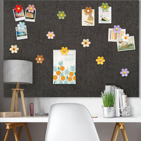 40Pcs Flower Push Pins Flower Cute Pins Decorative Flower Cork Board Tacks for Bulletin Board, Photos Wall Maps, Other Offices Schools Supplies an...