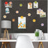 40Pcs Flower Push Pins Flower Cute Pins Decorative Flower Cork Board Tacks for Bulletin Board, Photos Wall Maps, Other Offices Schools Supplies an...