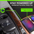 Car Charger Adapter - Metal, Portable, 3.0 Car Chargers with Dual USB Ports and Fast Charging Technology - Compatible with iPhone, iPad, Samsung G...
