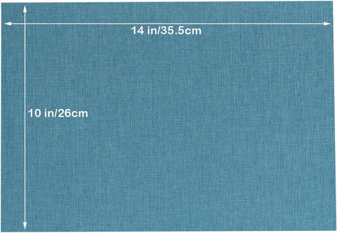 8pcs Book Cloth 14x10 Inch Fabric Surface Paper Backed 4 Colors Bookbinding Cloth for Adult DIY Book Album Cover (Style C)...