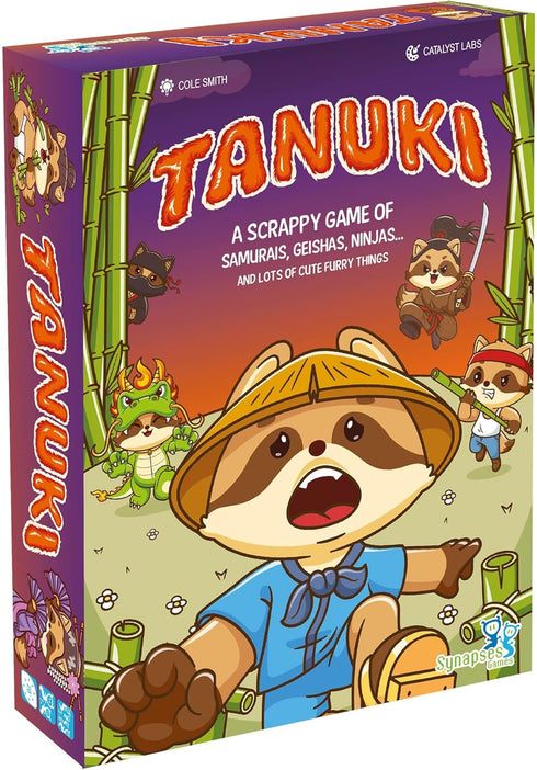 | Tanuki | Take-That Card Game | Non-Stop Player Interaction | 3 to 8 Players | 20 Minutes | Ages 7+...