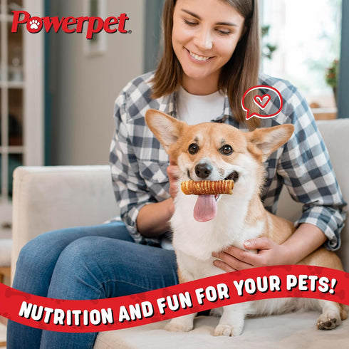 Beef Trachea Dog Chew - 100% All Natural & Highly Digestible - Low Fat, Protein-Rich Treat - Ideal for All Breed Sizes - Healthy, Tasty, and Long-...