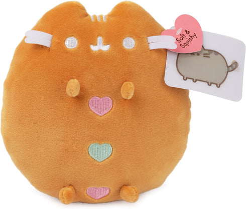 GUND Pusheen Gingerbread Squisheen, Stuffed Animal for Ages 8 and Up, Brown/White, 6”...