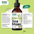Irish Sea Moss Drops for Dogs - Thyroid & Energy Support for All Breeds & Sizes - Dog Food Supplements with Liquid Seamoss Extract - Natural Vitam...