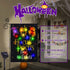 Solar Lighted Halloween Garden Flag It's Hocus Pocus Time Witches Flags for Garden Patio Lawn Outside Halloween Decorations Garden Decor (Hocus Po...