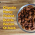 ASS KICKIN' Chipotle Honey Roasted Spicy Hot Peanuts – 4.2 Oz. - Ultimate Spicy Gourmet Gift Peanuts - Try if you dare!...
