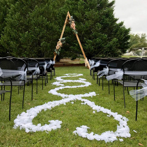 1000 Pcs Artificial Silk Rose Petals Decoration Wedding Party Color White...
