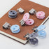 Skull Shape Medium Paper Clips, Binder Clips, Easy Grip, Assorted Color, School Office Supplies, 10 Pcs/Set...
