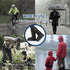 JUSPRO Waterproof Rain Boot Shoe Cover with Reflector for Outdoor Sports Hiking Climbing Camping Scooter Travel...