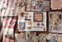 Draupnir Vintage Aesthetic Scrapbook Kit(346pcs), Bullet Junk Journal Kit with Journaling/Scrapbooking Supplies, Stationery, A6 Grid Notebook Grap...