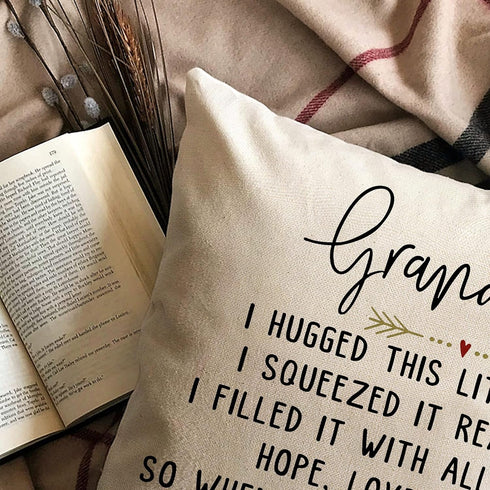 pinata Grandma Gifts from Grandchildren?Grandma Birthday Gifts?Pillow Covers Gifts from Grandkids?Pillow Cover for Grammy, Decorative for Sofa Pil...