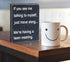 Funny Office Desk Decor Box Sign,Engineered Wood - Home Office Decorations Supplies for Women - Cute Cubicle Desk Accessories...