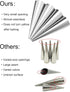 EUICAE Cream Horn Molds 5-inch Large Size Cream Horn Forms Pack of 16...