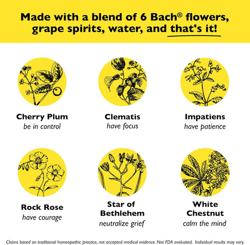 Bach RESCUE SLEEP Spray 20mL, Natural Sleep & Stress Relief Aid, Homeopathic Flower Essence, Vegan, Free of Melatonin, Sugar, and Gluten, Non-Narc...