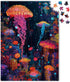 500 Piece Jigsaw Puzzle for Adults, Challenging Hard Puzzles for Kids and Teens Gift Choice Colorful Jellyfish...