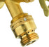 Homewerks Worldwide VACBFPZ4B Vacuum Breaker Hose Bib Backflow Preventer, 3/4 Inch, Brass...