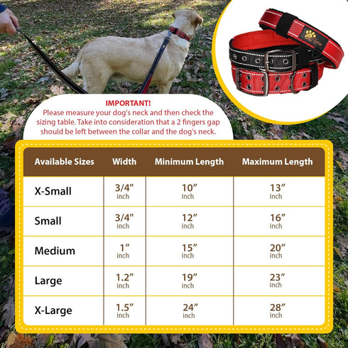ADITYNA Ultra Comfortable Soft Neoprene Padded Dog Collar for Extra-Small Dogs...