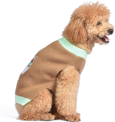 STAR WARS for Pets The MANDALORIAN Dog Sweater, Medium (M) | The MANDALORIAN & GROGU Sweater for Dogs | STAR WARS Pet Apparel, STAR WARS Sweater f...