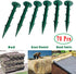 70 Pcs 4.3 inch HPDE Plastic Garden Stakes High Strength Anchors Plastic Landscape Anchoring Spikes for Keeping Garden Netting Down Fixing Fence F...