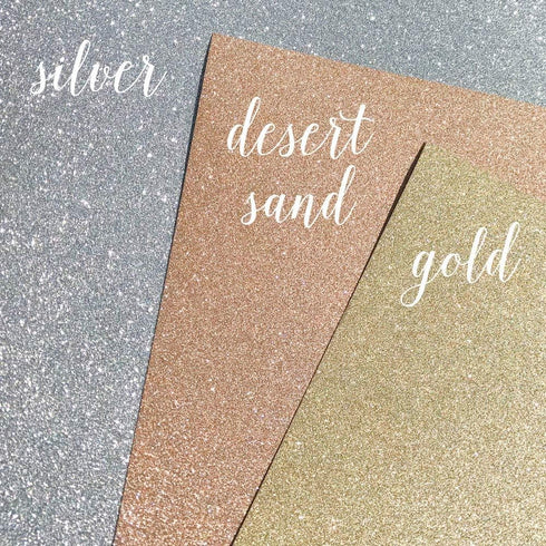 Cardstock Warehouse Sparkle Gold Touch Glitter - 12 x 12" - 16 Pt. / 280 Gsm Premium Cardstock Paper - 10 Sheets...